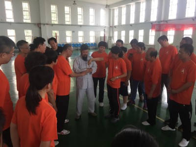 Master Chen teaching in Jimo, Shandong 