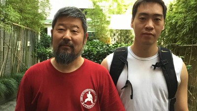 Peterson Lui and Chen Zhonghua in Shanghai on July 9, 2018. 