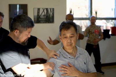 Master Chen teaching